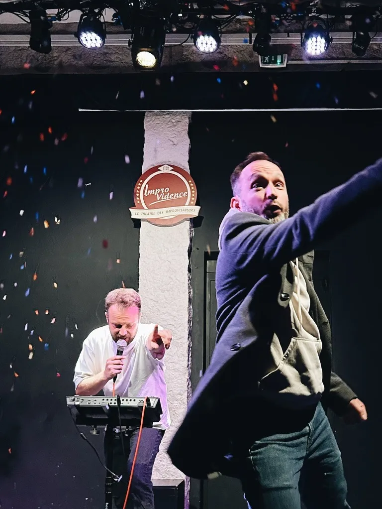 Thomas Pons sur scène