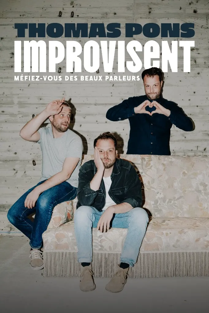 Affiche Spectacle Thomas Pons